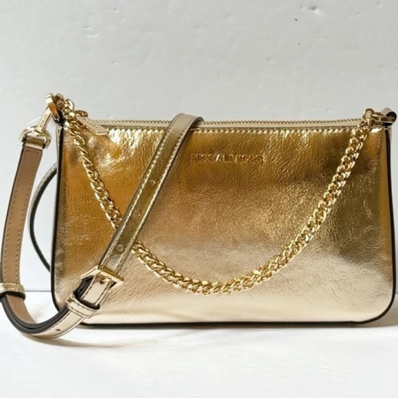 Michael Kors Giftable Jet Set Chain Crossbody Bag + Card Case Wallet IN Gift Box - Picture 1 of 10